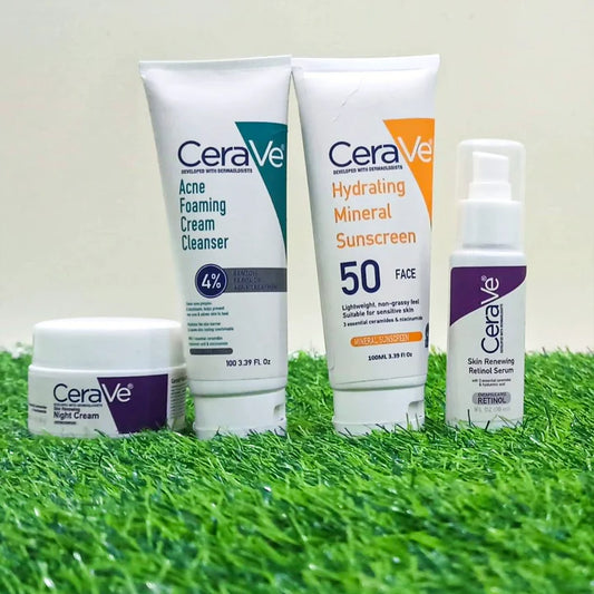CeraVe 4 in 1 Glow kit Free Home Delivery